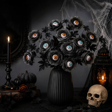 Dark Gothic Rose Decor