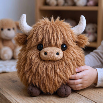 Emotional Support Highland Cow Plush