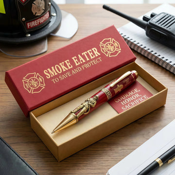 Firefighter Commemorative Pen Hero Memorial Writing Instrument