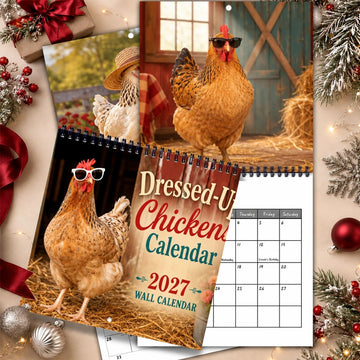 2027 Farm Chicken Calendar