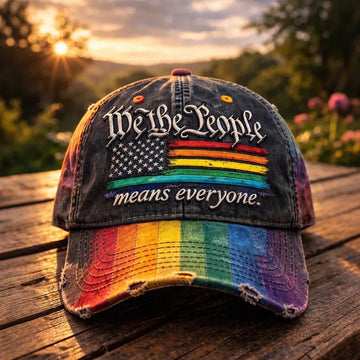 Rainbow Pride Month Art Hat