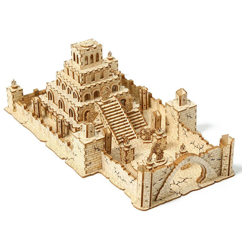 Battlefield Ruins 3D Wood Puzzle