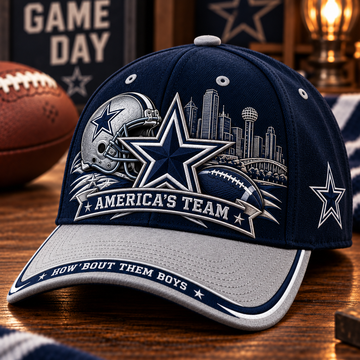 America’s Team How ’Bout Them Boys Football Fan Cap