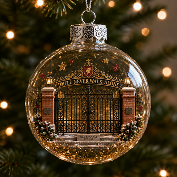 Light-Up Football Heritage Ornament