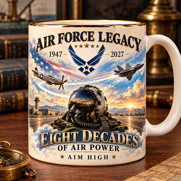 1947–2027 Air Force Legacy 80th Anniversary Mug