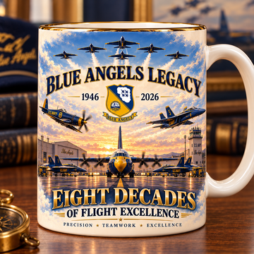 Blue Angels Legacy — 80th Anniversary Commemorative Mug