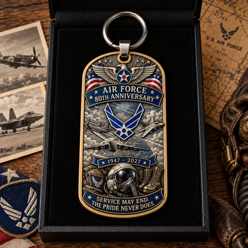 Air Force 80th Anniversary Commemorative Keychain