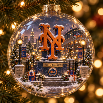 Baseball Brings Us Together — Light-Up Baseball Ornament
