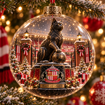Ha’way the Lads – Light-Up Football Heritage Christmas Ornament