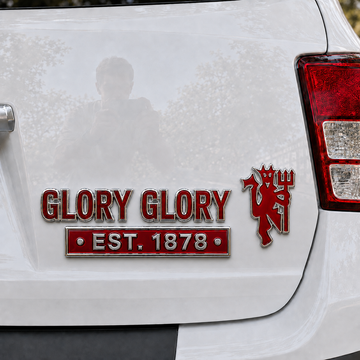 Glory Glory Heritage 3D Metal Car Emblem Badge