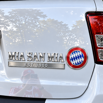 MIA SAN MIA 3D Metal Car Emblem