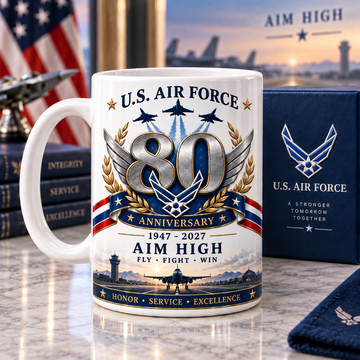 U.S. Air Force 80th Anniversary Mug