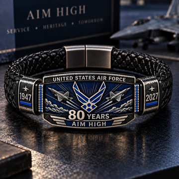 80 Years of Air Force Heritage Bracelet