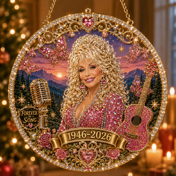 Forever in Song Memorial Diamond Art Hanging Ornament
