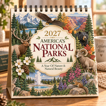 2027 America’s National Parks & Wildlife Wall Calendar