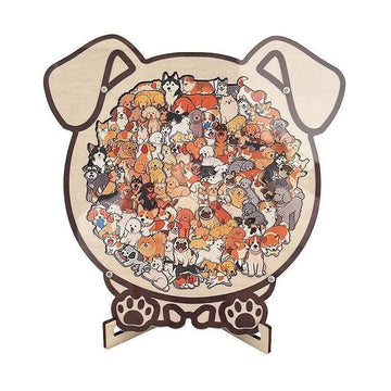 Cute Puppy & Kitten DIY Puzzle Kit