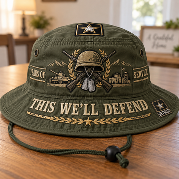 This We’ll Defend Retired Army Boonie Hat