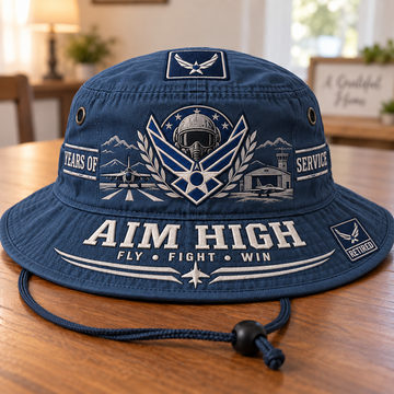 Aim High Retired Air Force Boonie Hat