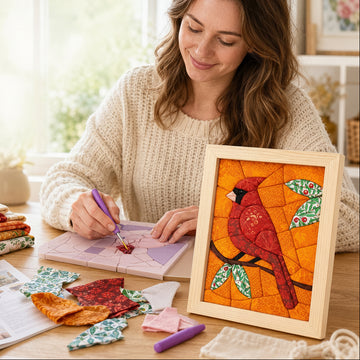 DIY No-Sew Fabric Art Kit