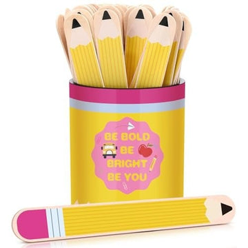 Teacher Flip Name Sticks Set with Storage Cup