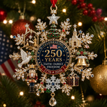 Christmas Commemorative Snowflake Ornament