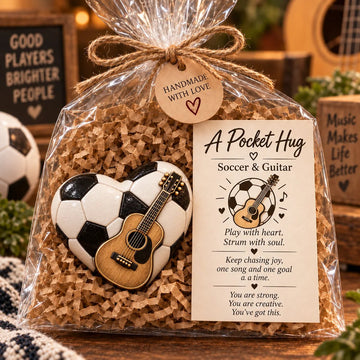 Sports Pocket Hug – Inspirational Keepsake Gift for Athletes & Sports Lovers