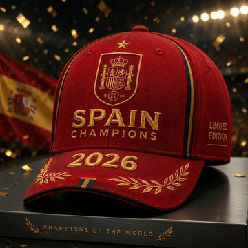 Spain 2026 Champions Commemorative Baseball Cap