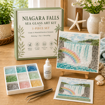 American Landmarks Sea Glass Art Kit