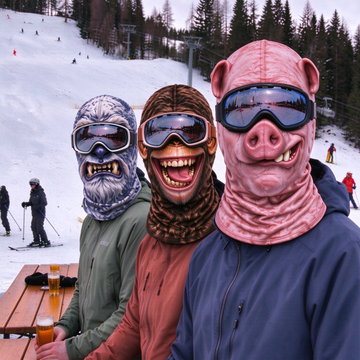Funny Full Face Ski Mask