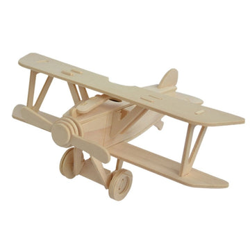 3D Wooden Airplane Model Kit – DIY Bamboo Aircraft Puzzle