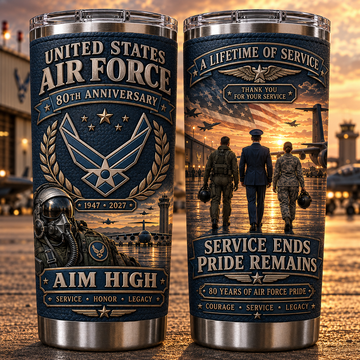 U.S. Air Force 80th Anniversary Tumbler
