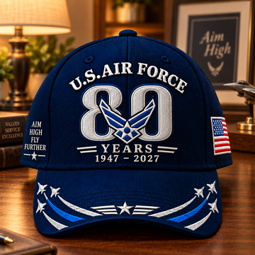 1947–2027 Air Force 80th Anniversary Heritage Cap