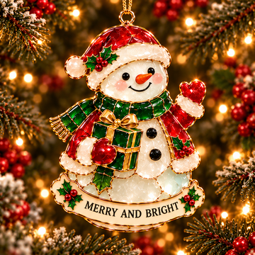 Christmas Snowman Ornaments