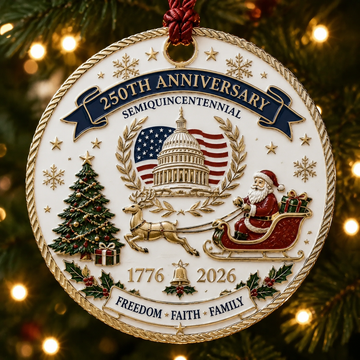 250th Anniversary Christmas Ornament