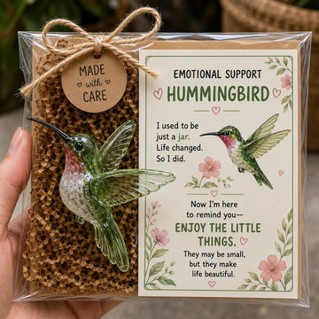 Emotional Support Glass Animal Gift Set