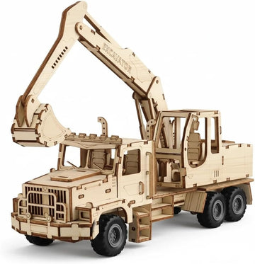 Pull-Back Excavator 3D Puzzle