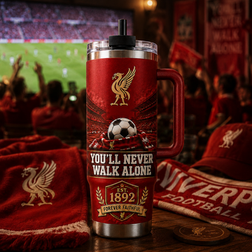 You’ll Never Walk Alone  Football Fan Tumbler
