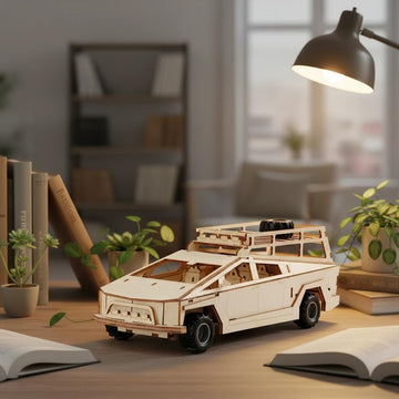 Pull-Back Pickup Truck 3D Puzzle