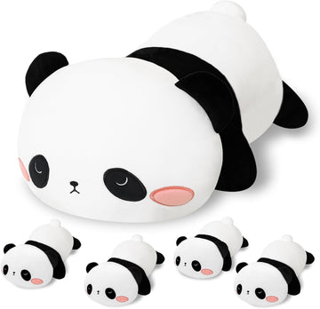 Panda Mommy Stuffed Animal – 5-in-1 Plush Set