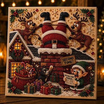 Premium 3D Pearl Christmas Art DIY Kit