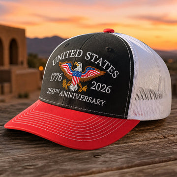 250th Anniversary Eagle Mesh Trucker Hat