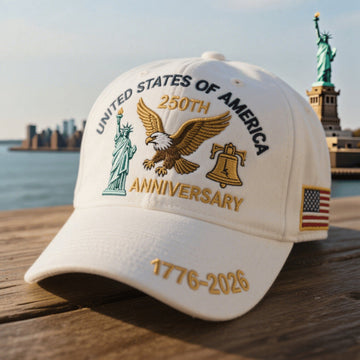 Eagle and Liberty Hat USA 250th Commemorative Cap