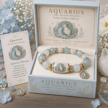 12 Zodiac Birthstone Bracelet Set