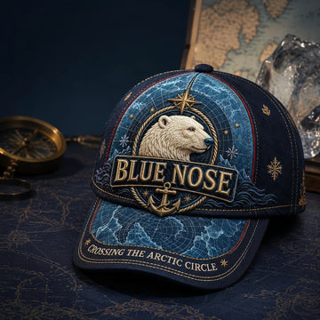Vintage "Blue Nose" Polar Bear Cap