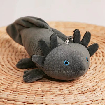 Colorful Axolotl Plush Keychain