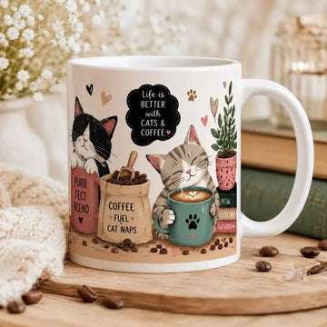 Cozy Cat Coffee Mug