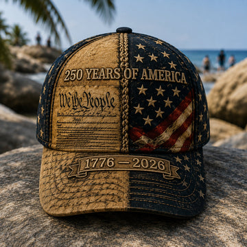 250th Anniversary Eagle Baseball Cap Gift for Dad