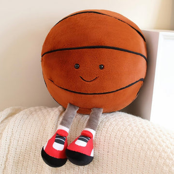 Creative Rugby Football Plush Toy with Feet