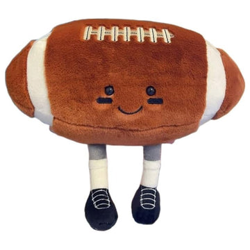 12 Inch Soft Plush Sports Rugby Pillow – Adorable Football Stuffed Animal
