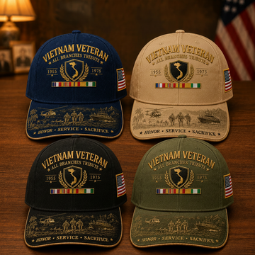 Vietnam Veteran United Services Tribute Cap